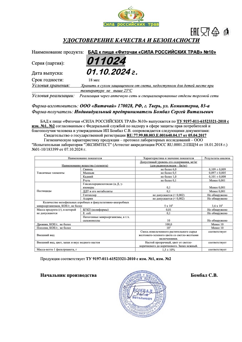 Паспорт №102024